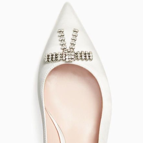 NWT Kate Spade New York Derbie Kitten Heel - Ivory - Picture 6 of 12